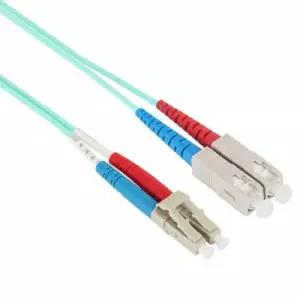넷메이트 광점퍼코드 케이블 10G LC-SC-2C 멀티 10m장비연결 신호전송 싱글모드 싱글 다목적 장거리용 퍼코