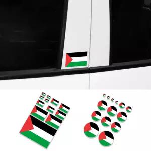 팔레스타인 Alestine 플래그 자동차 스티커 튜닝 액세서리 범퍼에 장식 후면 창 앞 유리 노트북 헤드 오토