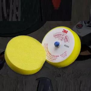 피니싱 패드 69mm 세차도구 유막제거 폴리 스폰지 페클 광택 마무리 폼패드 광택기 용품