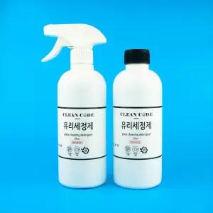 1+1 유리세정제 500ml 2개 창청소 자동차용 베란다 욕실 화장실 거울물때제거 창문청소 닦이 크리너 클리너