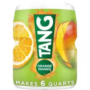 Tang Orange Mango 인공 맛 파우더 청량 음료 믹스 568.5g20온스 통