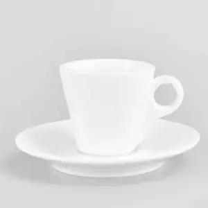 커피잔 받침대 찻잔 받침 에스프레소 컵 받침 도자기 테이블웨어 WFLQL8M