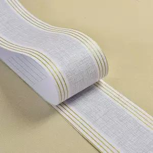 포인트 띠 벽지 인테리어 셀프 시공 테두리 접착식 1[12cm 폭X5m]
