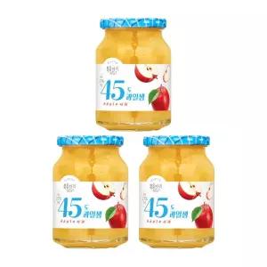 복음자리 45도 과일잼 사과잼 350g x 3개