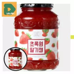 맛있는 과일잼 2p 아침 조리용 식재료 식사 베이킹 간식 재료 사과잼 보관용 주방 딸기잼 잼세트 1kg