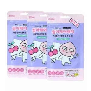 썸머케어패치 어피치 30pcs x 3개 위생 관리 패션 스타일링 디자인 제품 용