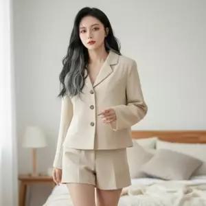 [라일리여성의류] Rly 크롭 캐쥬얼자켓 아우터 여성정장자켓 여자재킷
