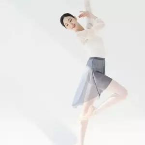 발레쉬폰스커트 댄스 성인 발레복 발레리나 드레스 의상 랩스커트 무용