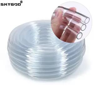 0m PVC 호스 내경 2 3 4 5 6 8 0 20 25mm 투명 플라스틱 정원 튜브 수도관