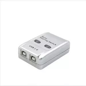 USB 공유기 2대1 USB 2.0 선택기 수동 스위치 및 프-WD5346F