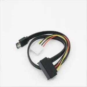 SATA 데이터 전원 변환 케이블 eSATA M IDE 4P M 50c-WD532C1