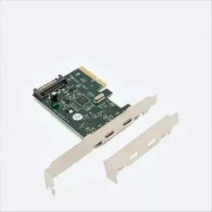 PCI Express USB 3.1 Type C 카드 2포트 PCIex4 슬롯-WD533F3