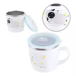 국산 스텐 304 키즈 유아 아기 손잡이 뚜껑 컵 250ml