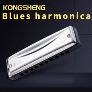 EASTTOP KONGSHENG블루스 하모니카 10홀 C키 블루스 입문용 학생 성인 전문가