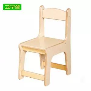 유치원 원목 의자 자작나무 합판 등받이 의자 아동용 학습 놀이방 교실 가구 유아용