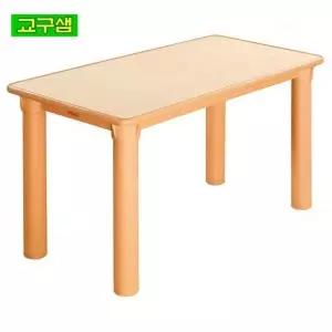 원목 직사각 놀이 테이블 자작나무 안전 가정용 학습 책상