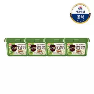 [사조대림] 순창궁 12가지양념쌈장500g x4개