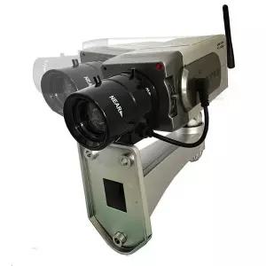 [콩심팥심]모션감지 모형 가짜 CCTV 카메라 방범용 씨씨티비 공갈 보안 CC티비