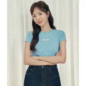 [시티브리즈] 로고라벨 라운드넥 반팔 티셔츠_8COLORS [TAG가 39900]