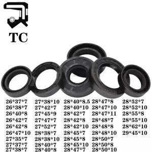 예초기 TC 26 27 28 29x35 37 38 40 42 45 47 48 50 52 55 62x7 8 85 9 10 11 니트릴 고무 NBR 그루브 스프