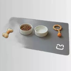규조토 강아지 식기매트 반려동물 식탁매트 80x50cm