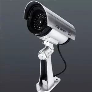 [RIZPICK]방범용 모형 CCTV 실외 가짜 CCTV led 감시 카메라