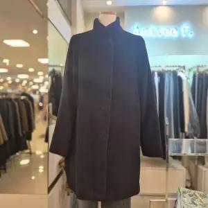[아니베에프]알파카 혼방 울 하프 코트 A3AWCT906
