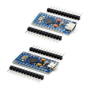 프로 마이크로 TYPE-C USB 보드 모듈 아두이노 레오나르도 ATMEGA32U4-MU 컨트롤러용 교체 미니 소형용 5V