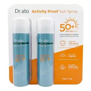 닥터아토 액티비티 프루프 선 스프레이 150ml x 2 /여름/야외활동특화/선스프레이/땀무너짐없음