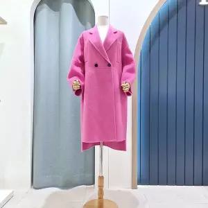 [리펜스튜디오]미니멈 와이드 핏 울혼방 롱코트 SG11HC502