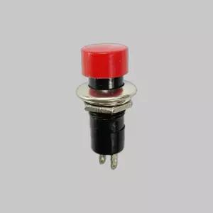 2핀 푸쉬 락 스위치 원형 12mm (HAS0326) OFF-ON