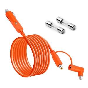 ABAH-14AWG 자동차 충전 케이블 2M Jackery 휴대용 발전소 Explorer 3000 1500 DC7909/8020 플매트 카펫 러