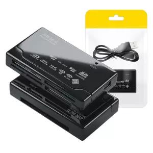 SD카드리더기 C타입 USB 2.0 블랙박스 메모리카드 리더기 휴대용 미니 멀티 슬롯 올인원 AP7965