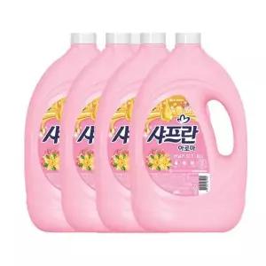 샤프란 섬유유연제 바닐라 핑크3.1L x 4개 (S49657599)
