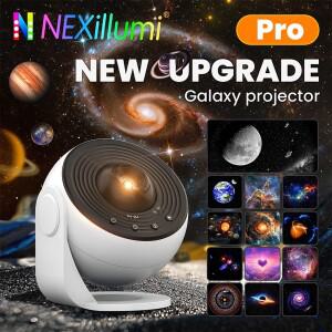 2025  천문관 갤럭시 호환 스타 프로젝터 프로 버전 360 ° 속도 변화로 회전 실내 천장용 HD 이미지 LED