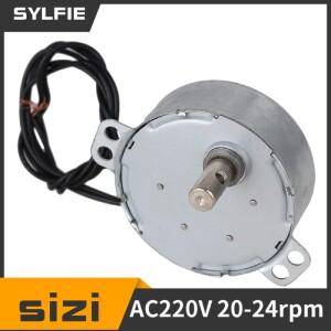 견고한 소형 동기 모터 TYC-50 AC 220V 20-24RPM CW/CCW 4W