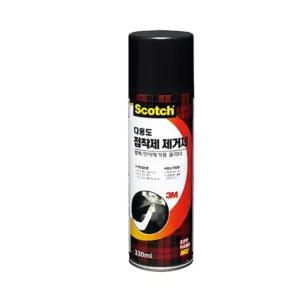 3M 테이프끈끈이 찌든때 강한용해 접착제 제거제 스티커크리너 330ml 청소