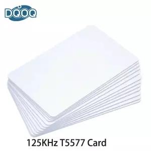 5pcs 125khz EM4305 T5577 빈 카드 RFID 칩 125 복사 재기록 가능 쓰기 재작성 중복