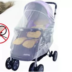유모차 모기장 밴딩형 프리사이즈 아기 방충 커버 가리개