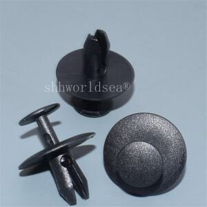Shhworld sea 10pcs 자동 플라스틱 패스너 클립 엔진 커버 방음 코튼 푸조 307 시트로엥 C4  Citroen 308 4