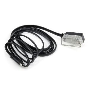 1PC obd2 케이블 미니 소형 usb obdii 2 7 핀 연결 자동차 hud 헤드 업 디스플레이