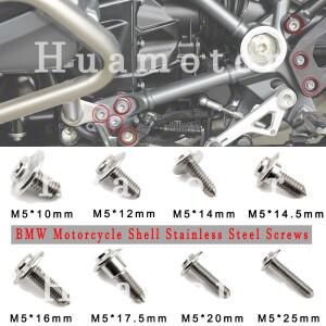 BMW 호환 R1200GS R1200RT S1000RR C600 C650GT F750GS R NINE T K1600GTL용 M5 페어링 스테인리스 스틸 나