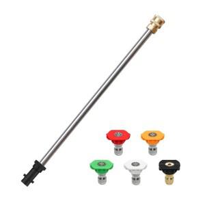 Karcher K2 K3 K4 K5 K7용 연장 랜스 완드 스프레이 노즐이 있는 로드