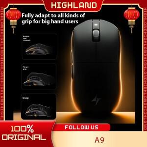 ATK A9 Plus 게이밍 마우스 무선 A9/A9 SE/A9 Pro 트라이 모드 8K 경량 Ultimate E-스포츠 PC 선워터 맞춤