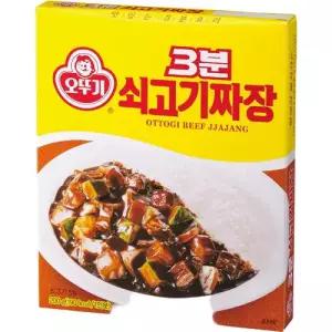 3분 쇠고기짜장 200g 오뚜기