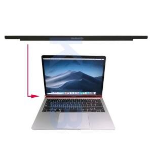 호환 A2337 A2442 A1706 A1932 맥북 Pro Air LCD 베젤 유리 전면 트림 로고 커버