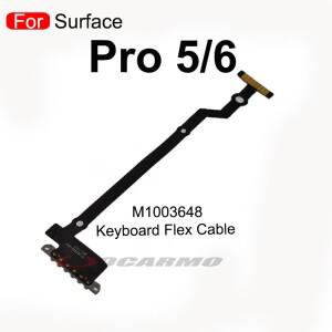 호환 Microsoft Surface Pro5 5 6 7 1796 키보드 Wifi 안테나 플렉스 케이블 교체 부품용 터치 스크린 LCD