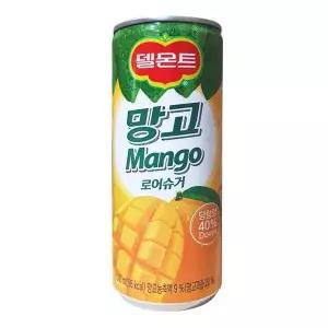 [셀러허브][롯데칠성] [무료배송]롯데칠성음료 델몬트망고 240ml 60캔 (S49403819)