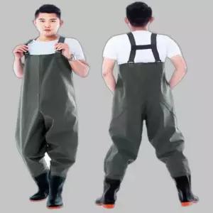 전신 방수 작업복 올인원 웨이더 낚시 갯벌체험 해루