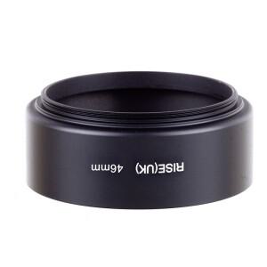 호환 캐논 니콘 라이카 올림푸스 펜탁스용 46mm 프로페셔널 스탠다드 메탈 렌즈 후드